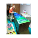 Melitta Winkler der Obelisk "Elementa-magica" - er nimmt Gestalt an