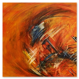 Melitta Winkler "Sledgehammer" 100x70, FEINSCHICHTtechnik